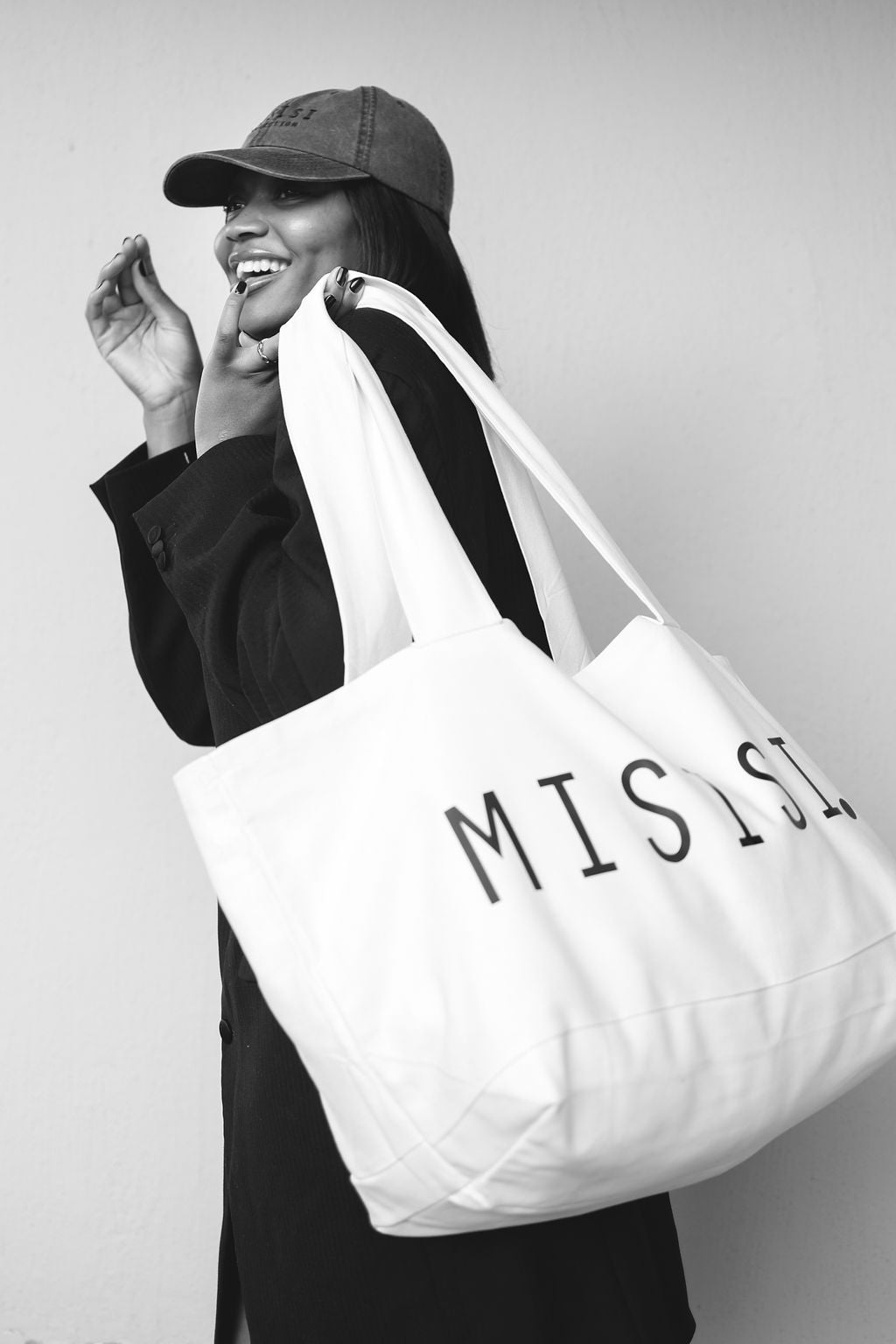 Extra Large "Misisi." Tote Bag